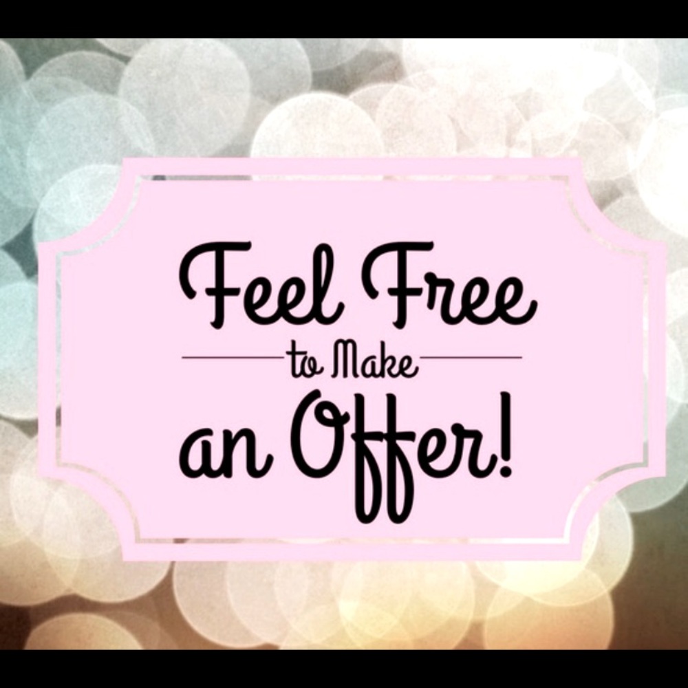 Feel Free to Make an Offer!